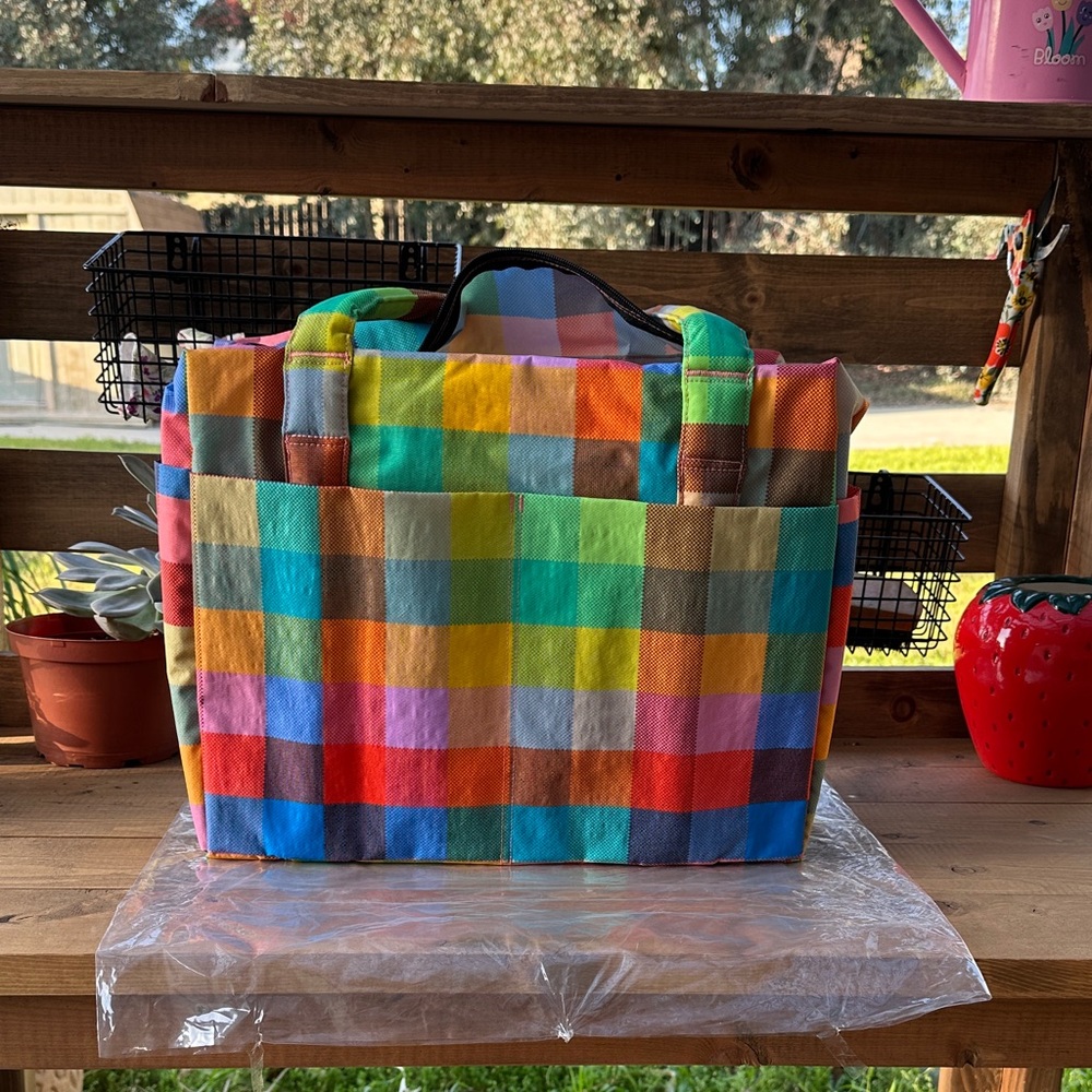 BAGGU Madras Small Cloud Carry On Bag